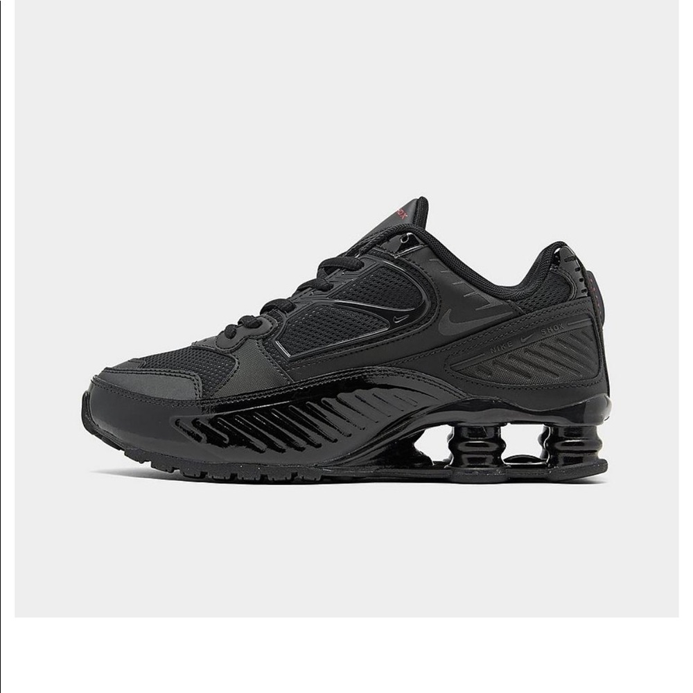 All black women’s nike shox enigma sneakers